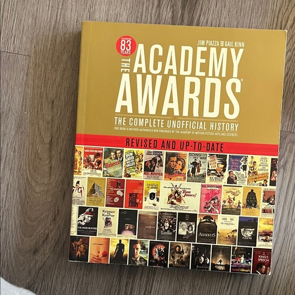 Other - Academy Awards History Book - Gold Cover